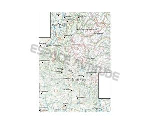 Carte Vol à Voile Alpes du SUD 2024 - ALTICARTE SUD 1/250 000 2