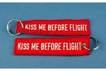Porte-clef KISS-ME BEFORE FLIGHT
