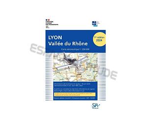 Carte Lyon Vallée du Rhône 2024 Edition 1