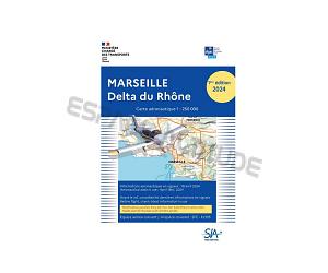 Carte Marseille Delta du Rhône 2024 Edition 1