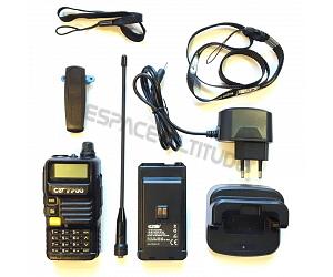 CRT FP00 portable bi-bande VHF UHF - NOIR 2