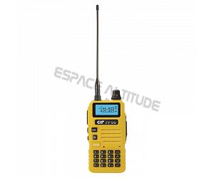 CRT FP00 portable bi-bande VHF UHF - JAUNE 1